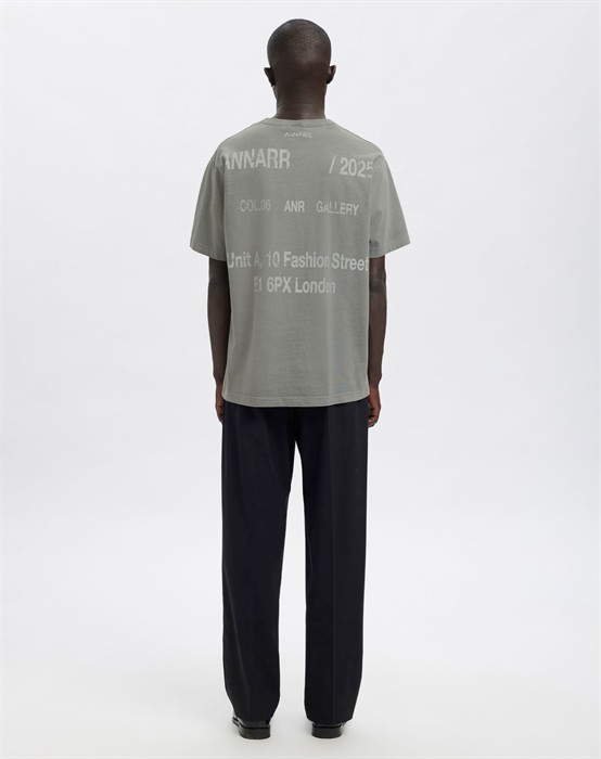 ANRRO Location O-Neck T-Shirt